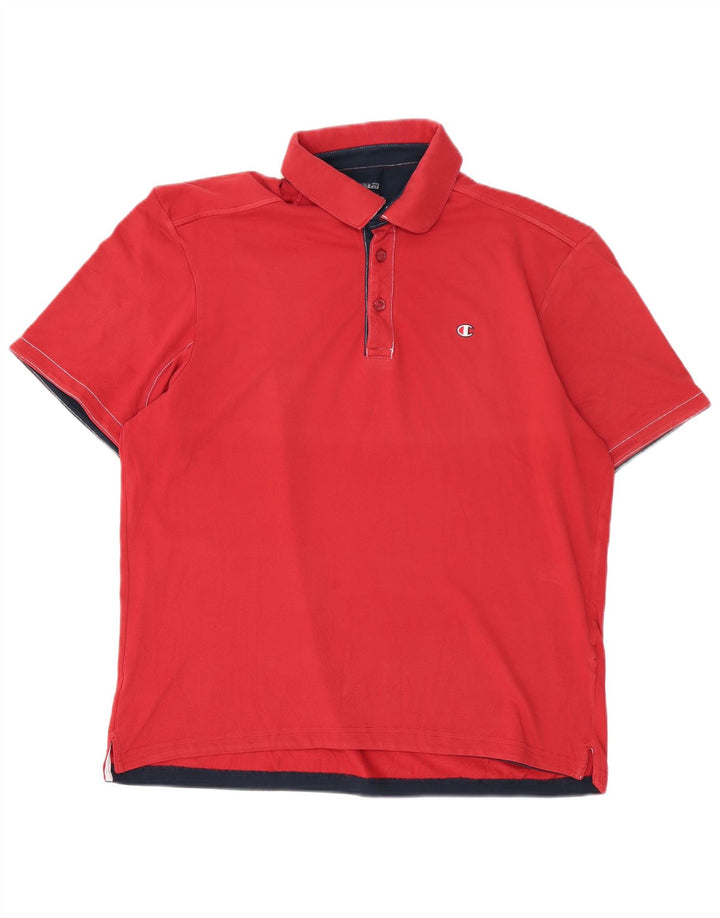 CHAMPION Polo Shirt til mænd 2XL Rød