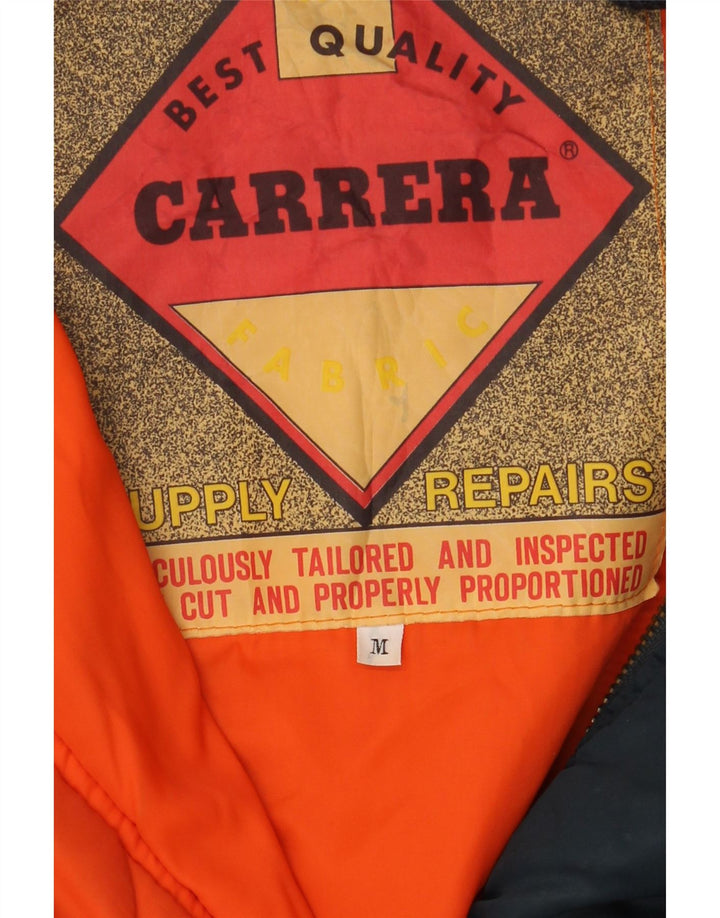 Carrera Herre Flight Aviator Jacket UK 38 Medium Navy Blue Polyamid