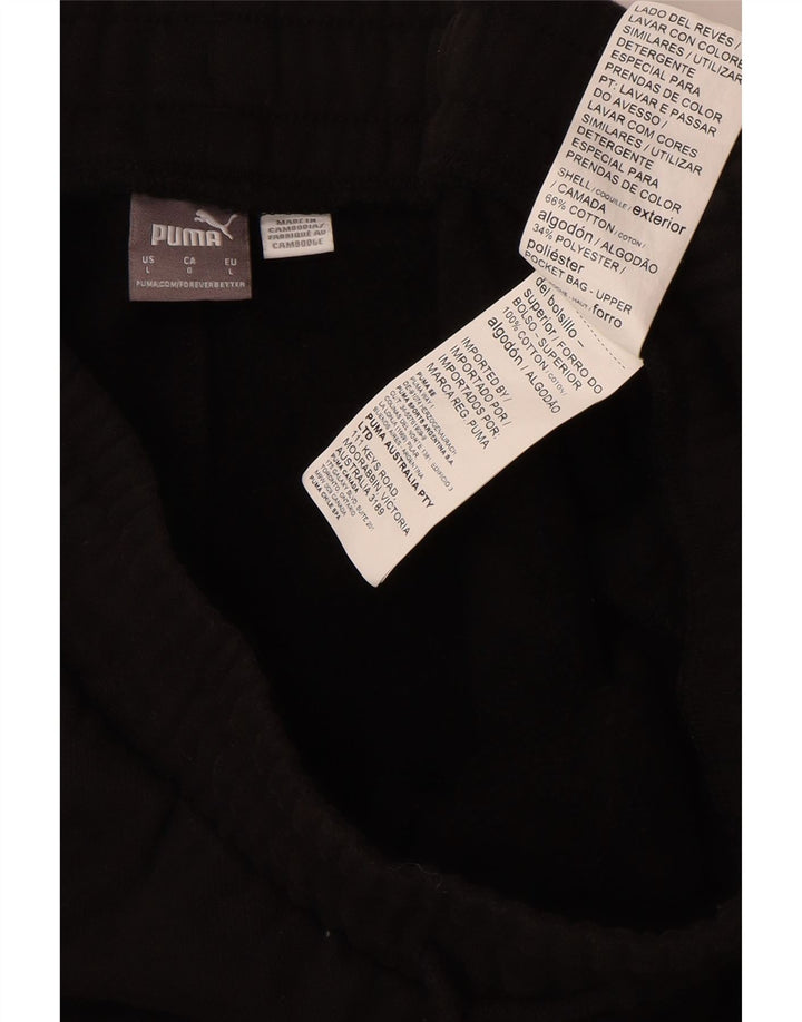 PUMA Træningsdragt bukser til mænd Jogger Stor sort bomuld