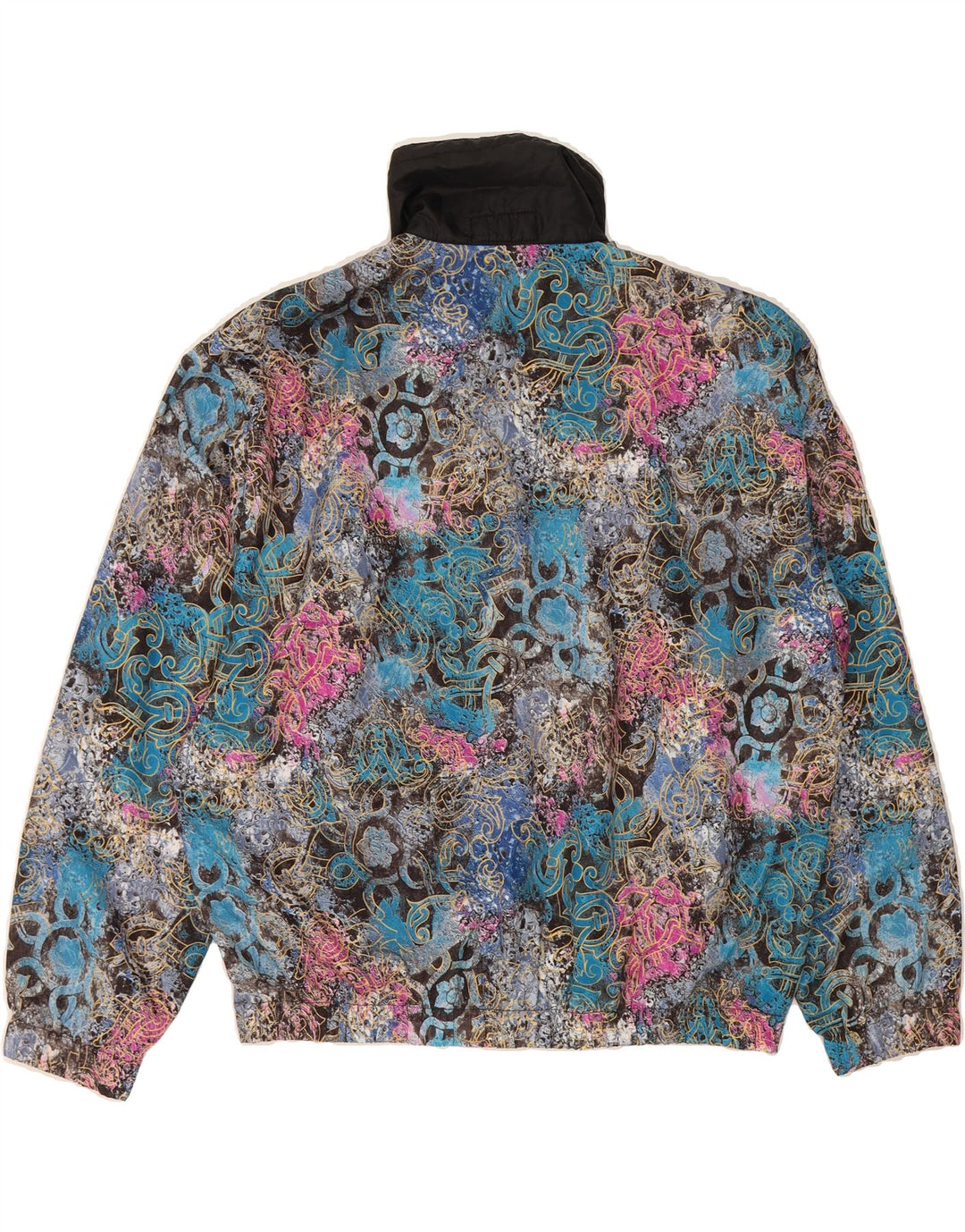 VINTAGE Womens Anorak Jacket UK18 XL Multicoloured Floral Vintage Vintage and Second-Hand Vintage from Messina Hembry 