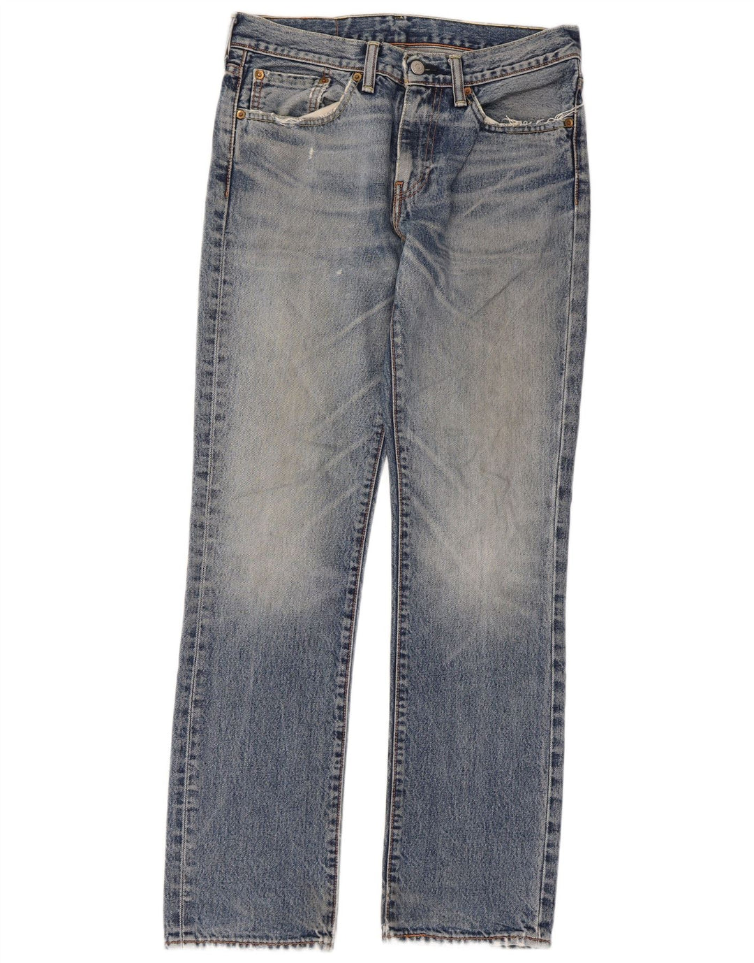 Levi's Herre 511 Slim Jeans W31 L32 Blå Bomuld