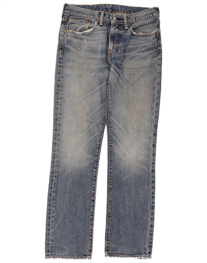 Levi's Herre 511 Slim Jeans W31 L32 Blå Bomuld