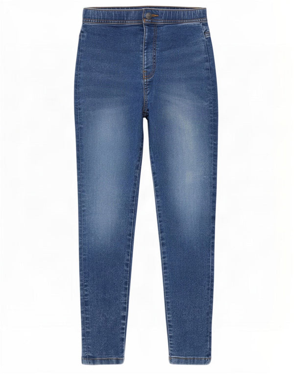 Marks & Spencer Girls Skinny Jeans 13-14 år W25 L26 Blue Cotton