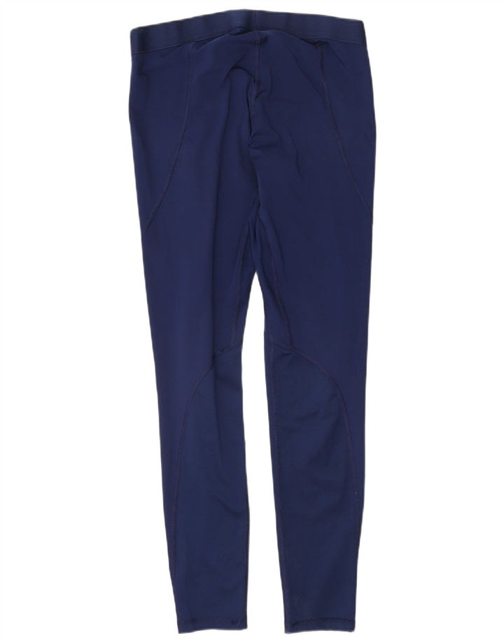 Adidas Dame Leggings UK 14 Medium Navy Blue