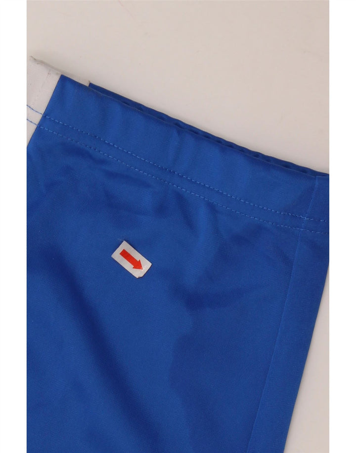 FILA Mens Tracksuit Trousers 4XL  Blue Colourblock Polyester