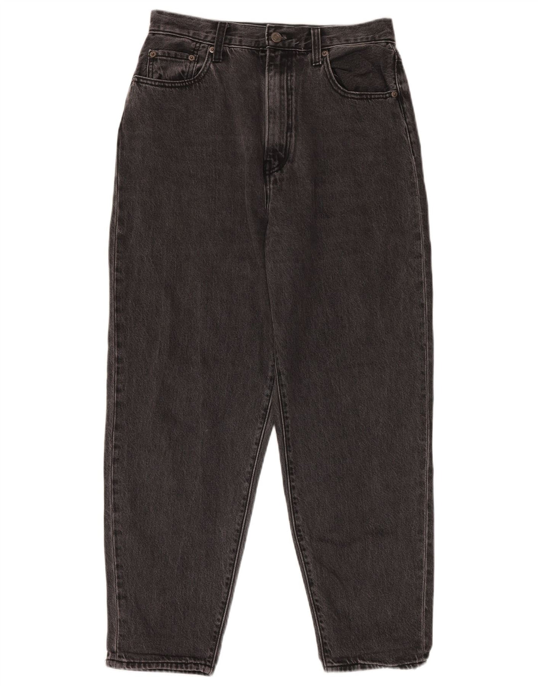 LEVI'S Dame Loose Fit Højtaljede Jeans W29 L27 Grå Bomuld