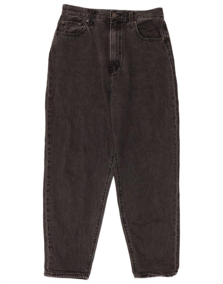 LEVI'S Dame Loose Fit Højtaljede Jeans W29 L27 Grå Bomuld