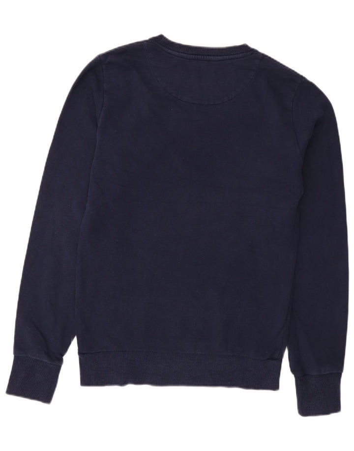 Superdry grafisk sweatshirt til mænd XS marineblå bomuld