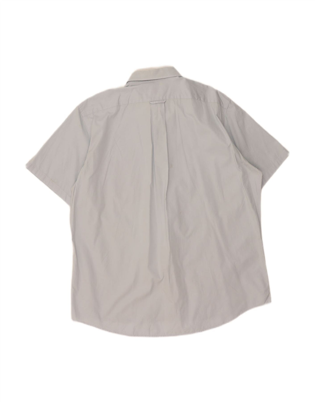 LACOSTE Mens Short Sleeve Shirt Size 43 Large Blue