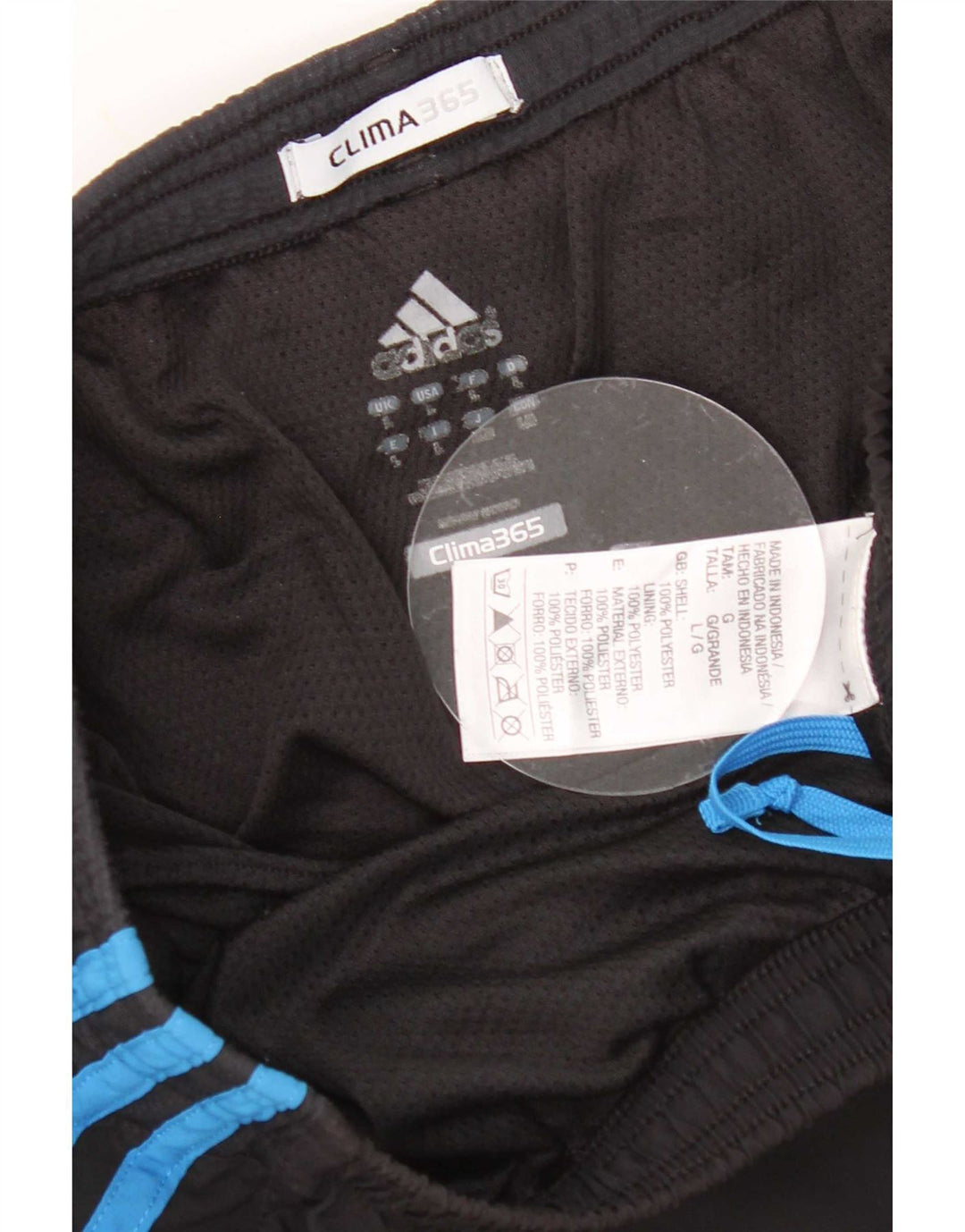 Adidas Herre Clima 365 sportsshorts store sorte polyester
