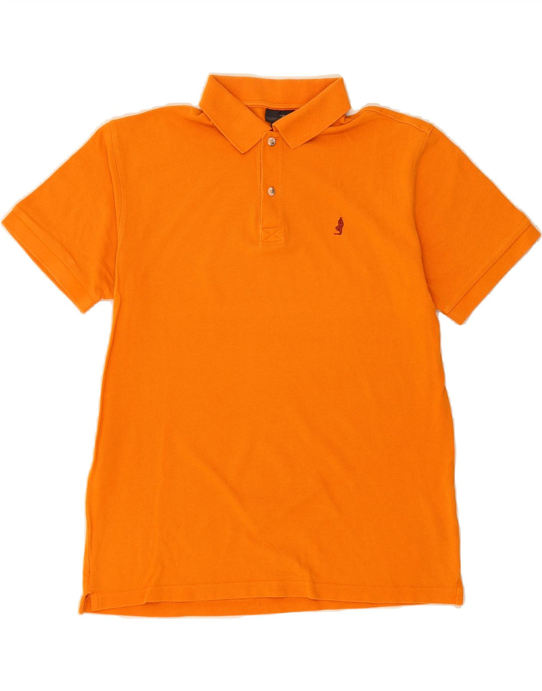 MARLBORO CLASSICS Mens Polo Shirt Large Orange Vintage Marlboro Classics and Second-Hand Marlboro Classics from Messina Hembry 