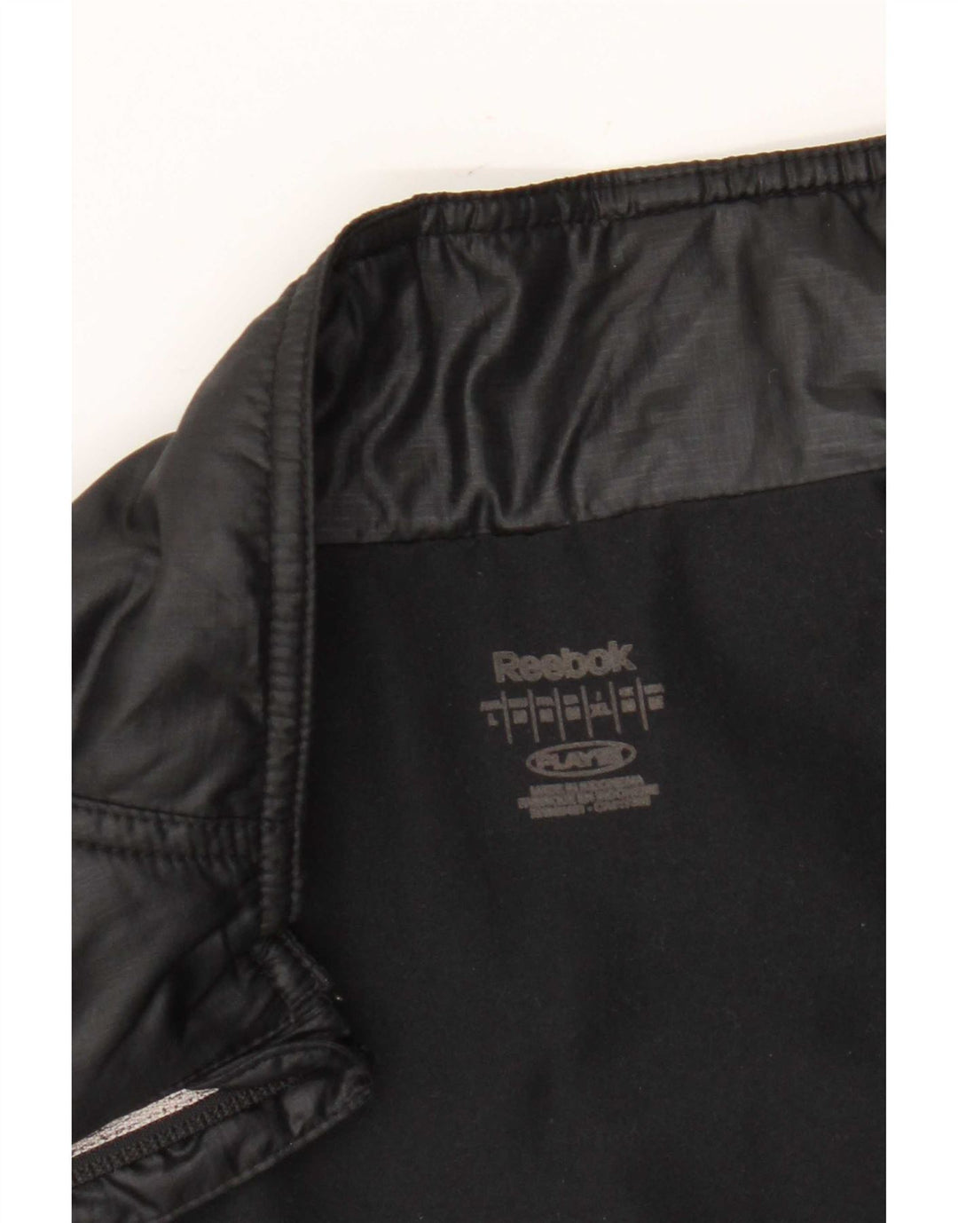 Reebok Womens Polstret Gilet UK 14 Medium Black