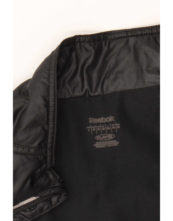Reebok Womens Polstret Gilet UK 14 Medium Black