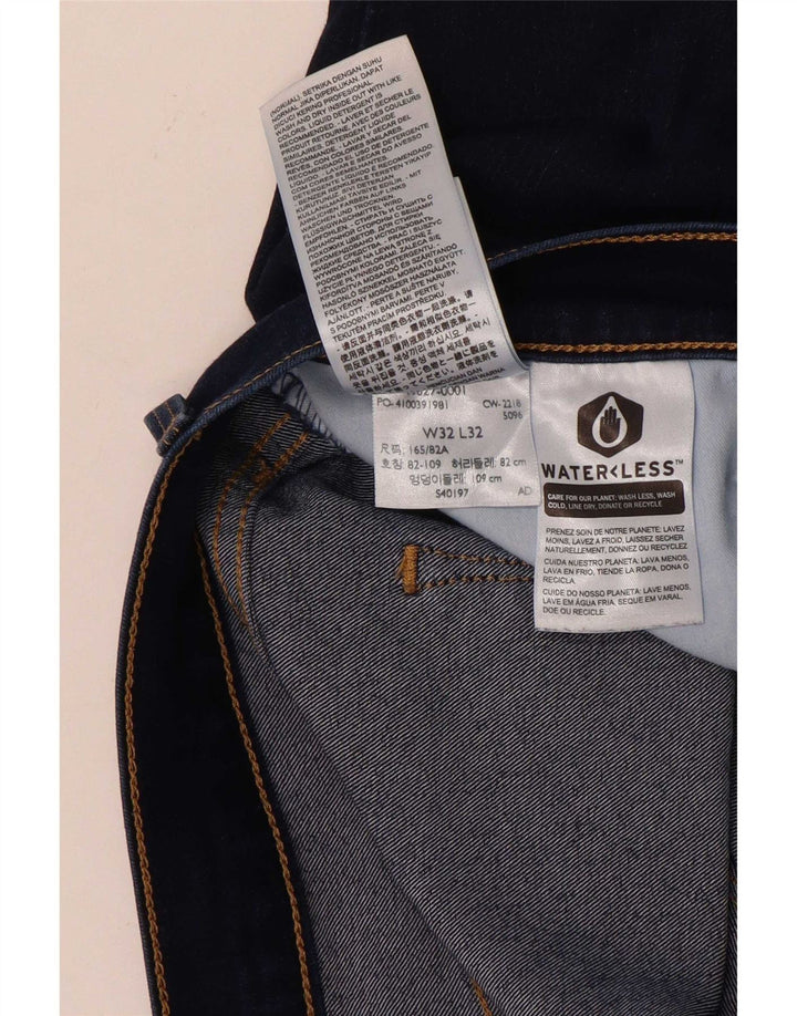 Levi's Dame 312 Shaping Slim Jeans W32 L32 Marineblå Bomuld