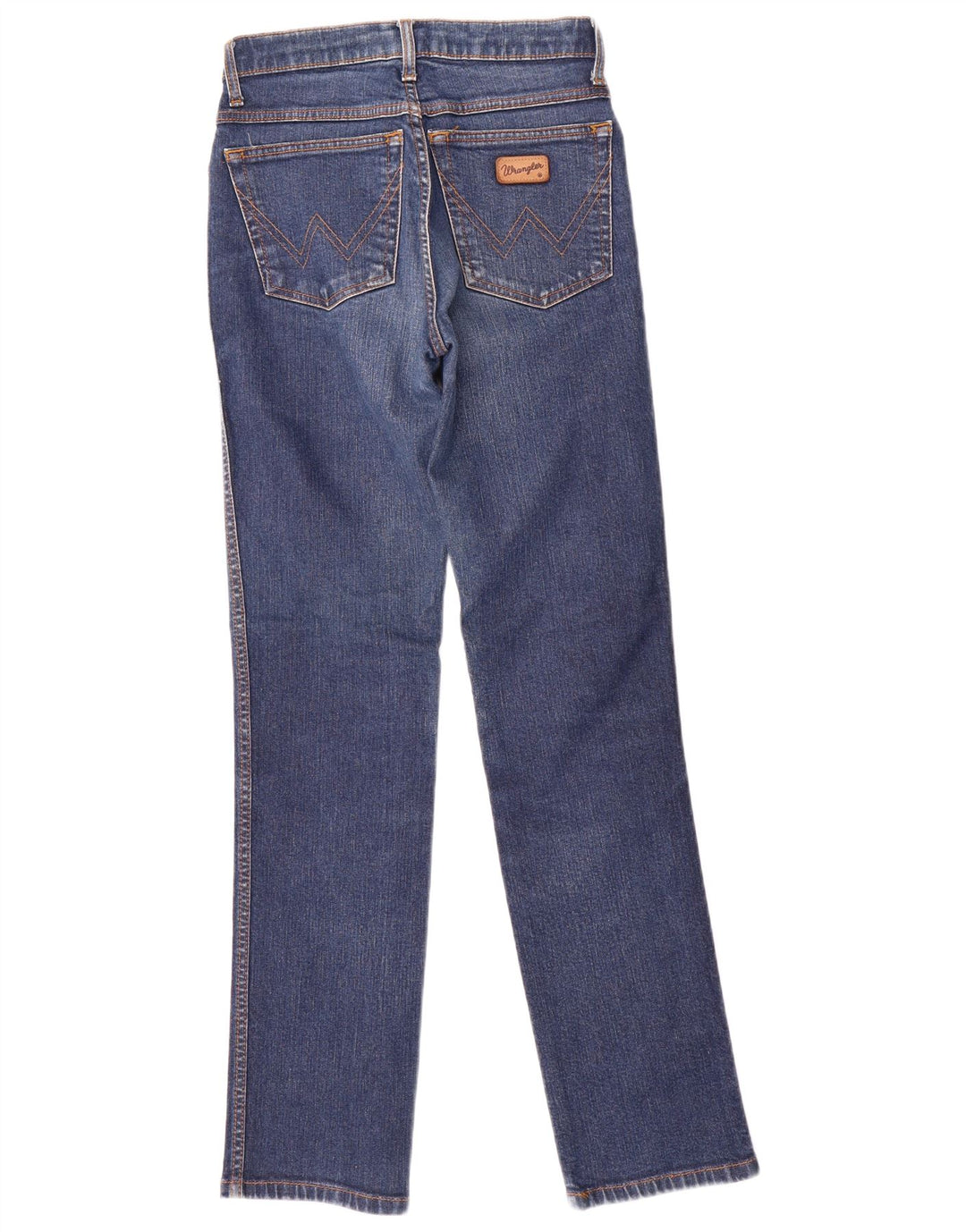 Wrangler Dame ROXANNE Straight Jeans W24 L30 Blå Bomuld