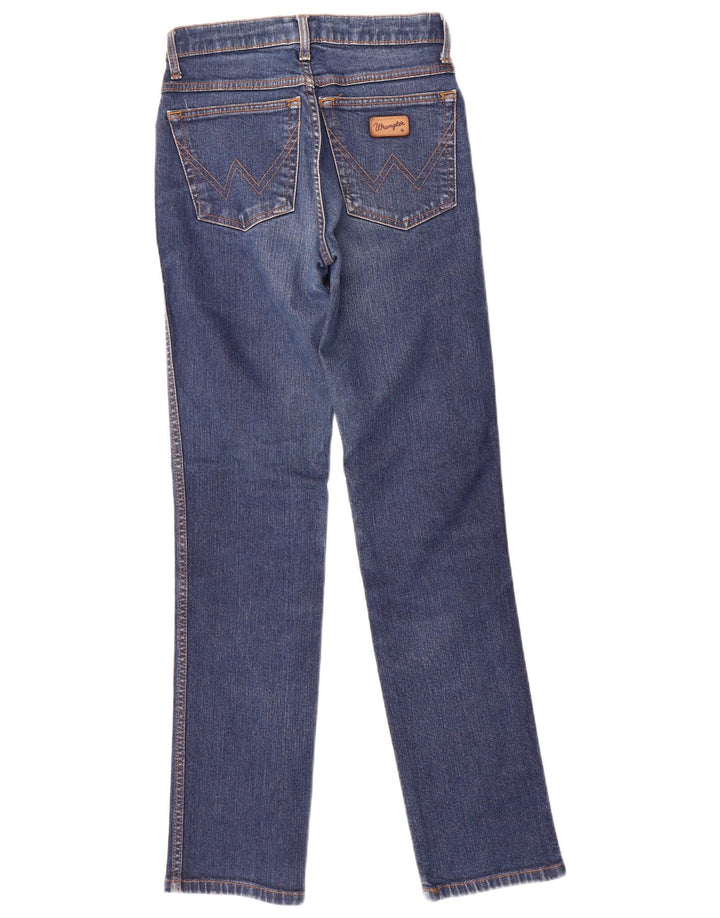 Wrangler Dame ROXANNE Straight Jeans W24 L30 Blå Bomuld