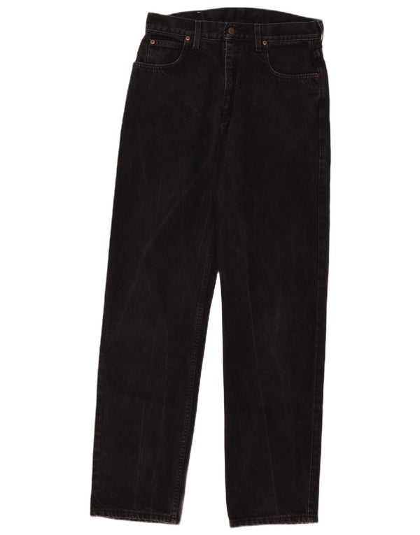 Lee Dame Portland Straight Jeans W32 L34 Sort Bomuld