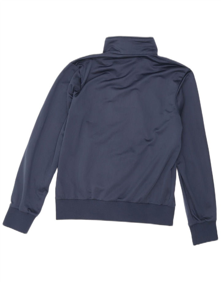 Diadora Træningsdragt til mænd Topjakke UK 38 Small Navy Blue Colourblock