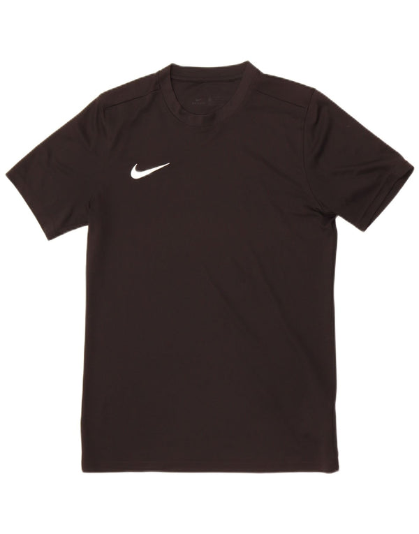 Nike Herre Dri Fit T-Shirt Top Medium Sort Polyester