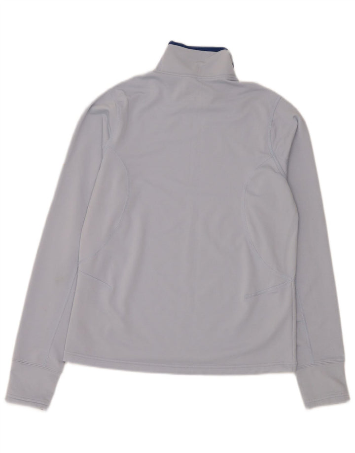 Nike Dame Dri Fit Regular Top Langærmet US 8/10 Medium Blue Sports