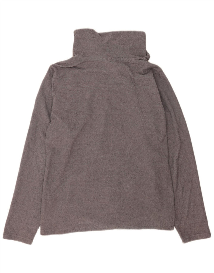 Mountain Warehouse Dame Sweatshirt Jumper UK 16 Large Grey Pinstripe