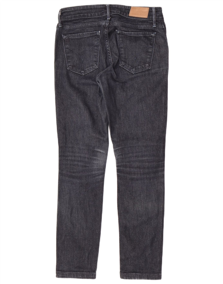 Calvin Klein Dame Slim Jeans W27 L27 Marineblå Bomuld