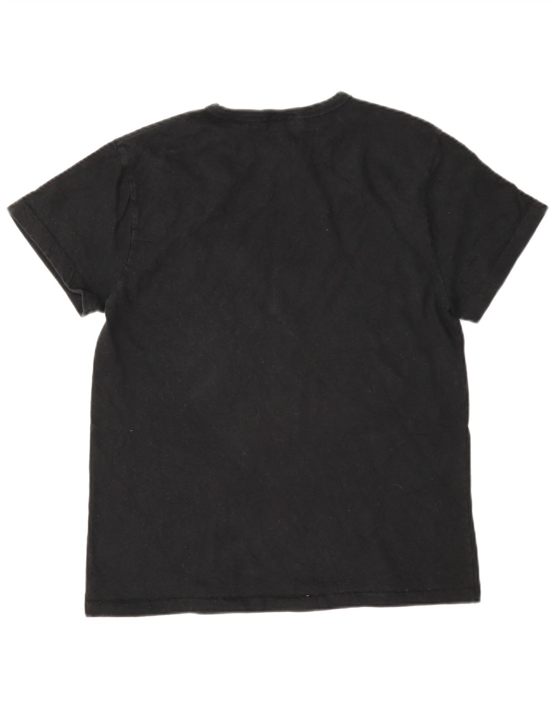 Champion Dame Grafisk T-Shirt Top UK 14 Medium Sort