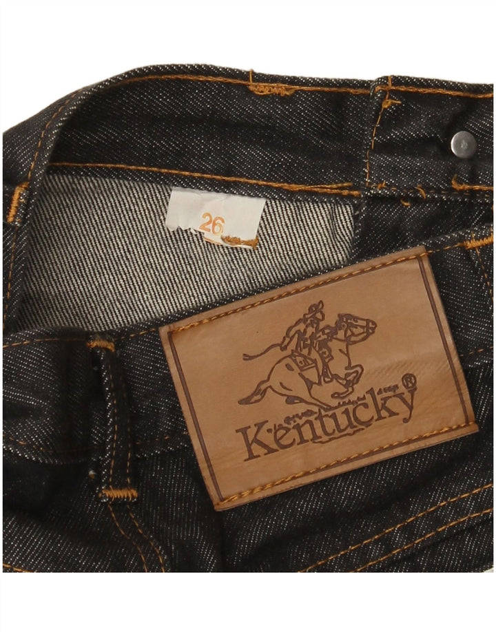 Kentucky Dame Denim Nederdel W26 Lille Sort