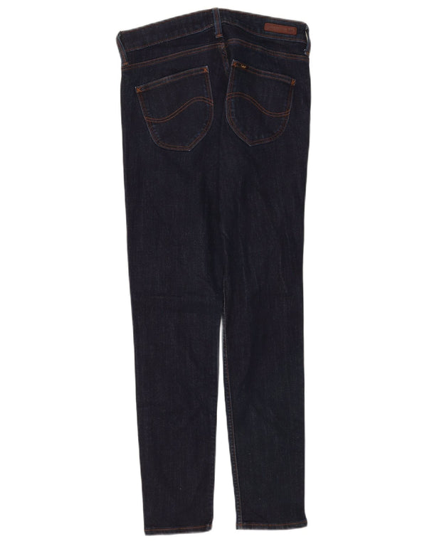 Lee Dame Scarlett Skinny Jeans W28 L28 Marineblå Bomuld