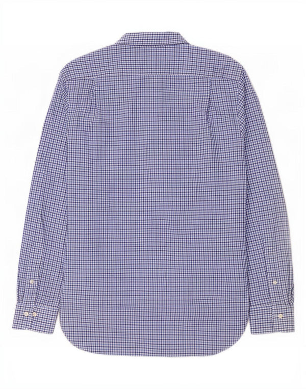 Polo Ralph Lauren Stretch-skjorte herre str. 40/41 16 Large Blue Gingham
