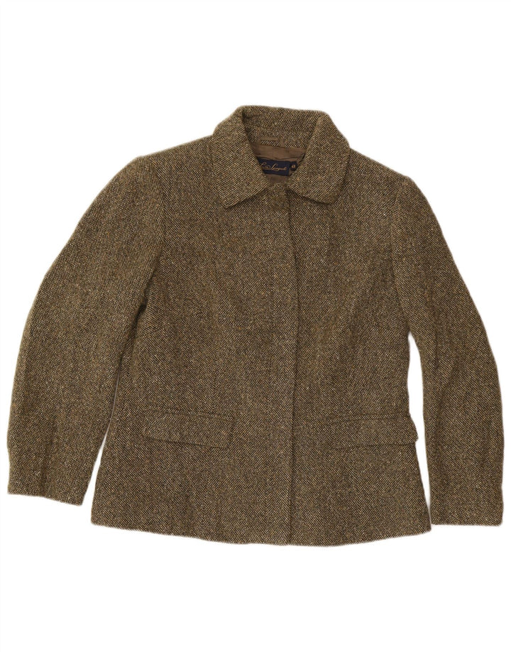 Luisa Spagnoli Dame Blazer Jacket IT 48 XL Khaki Flecked