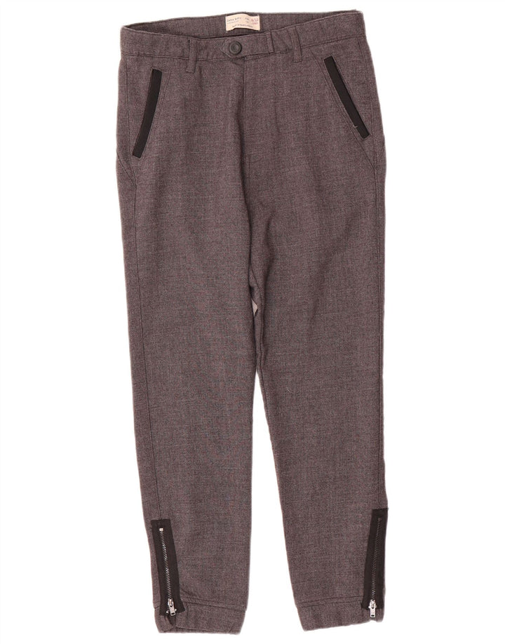 Zara Boys Slim Chino Bukser 9-10 År W24 L23 Grå