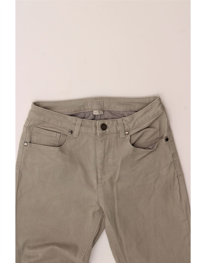 HOBBS Womens Slim Jeans UK 8 Small W26 L28 Grey Cotton Vintage Hobbs and Second-Hand Hobbs from Messina Hembry 