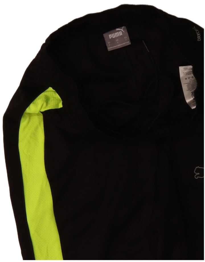 PUMA Træningsdragtsbukser til mænd Small Black Colourblock Polyester