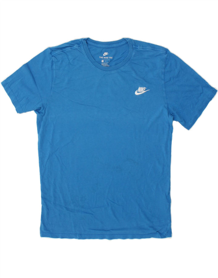 NIKE Mens T-Shirt Top Medium Blue Cotton Vintage Nike and Second-Hand Nike from Messina Hembry 