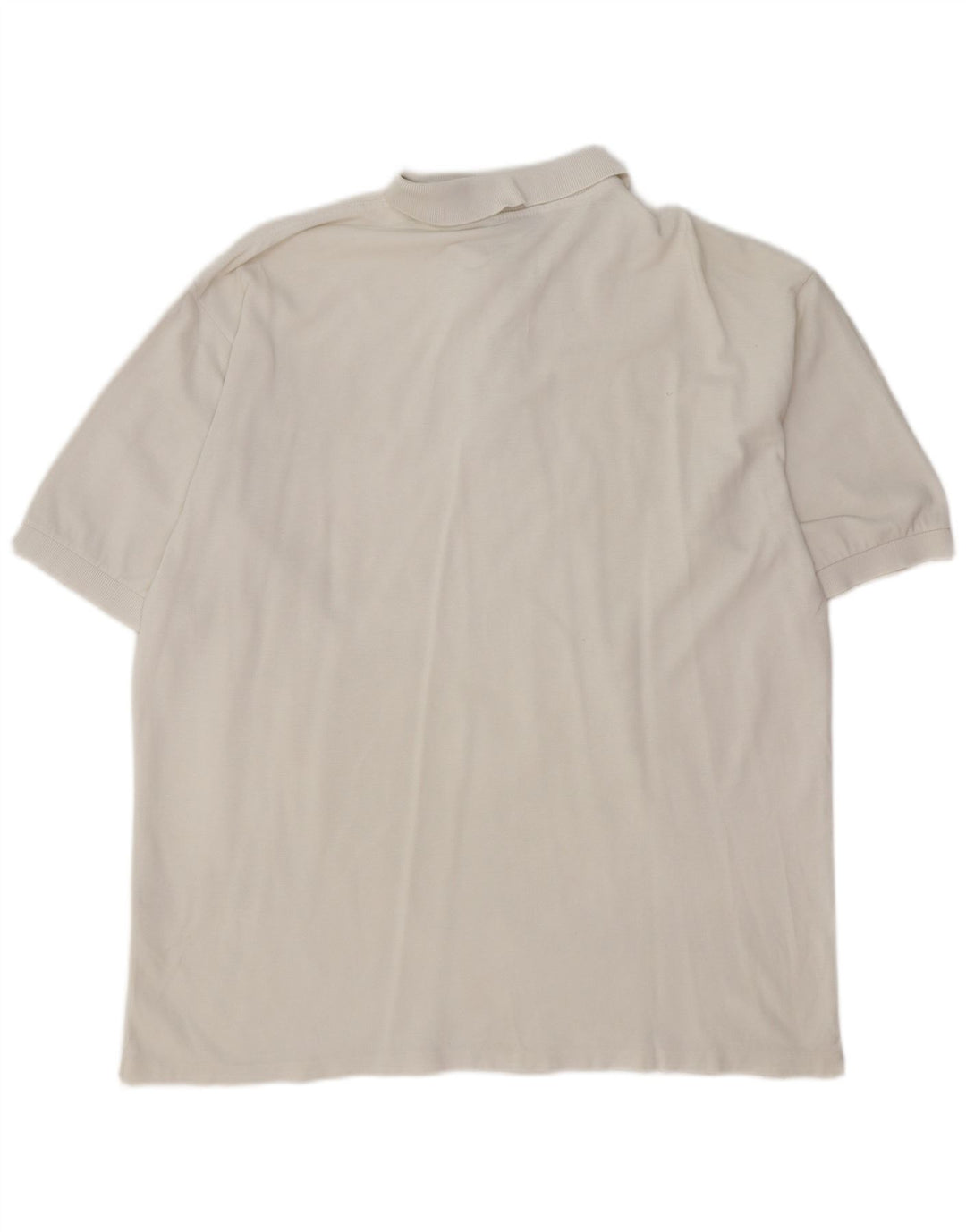 TRUSSARDI herre poloshirt XL hvid bomuld