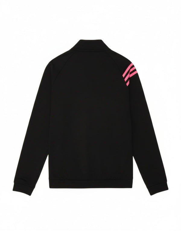 Adidas Pige Træningsdragt Topjakke 13-14 År Sort Polyester Sports