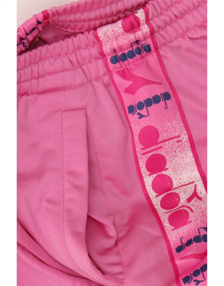 Diadora Graphic Tracksuit Bukser til kvinder UK 14 Medium Pink