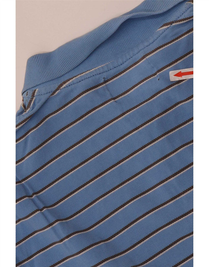 Ralph Lauren herre polo skjorte lille blå stribet