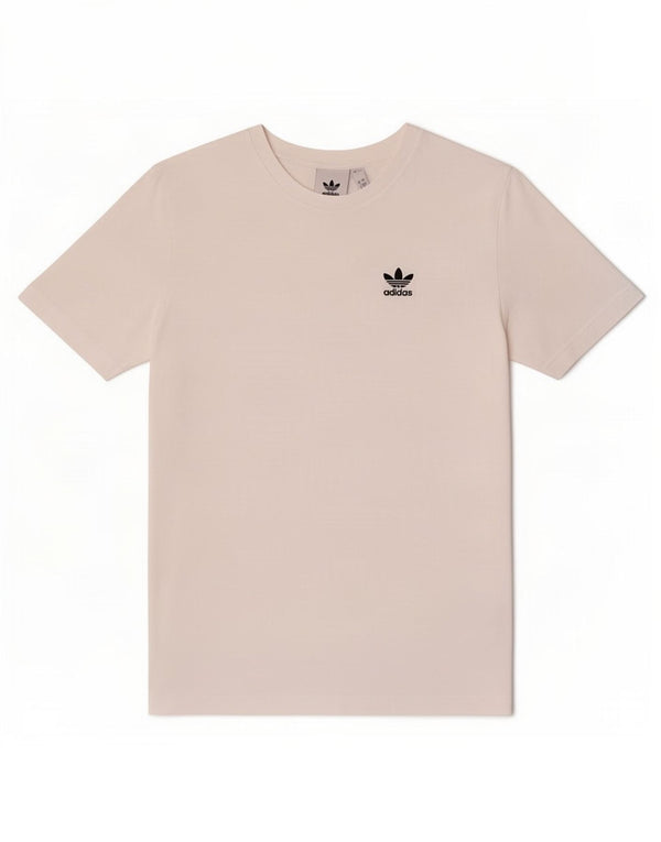 Adidas herre T-shirt top lille hvid bomuld
