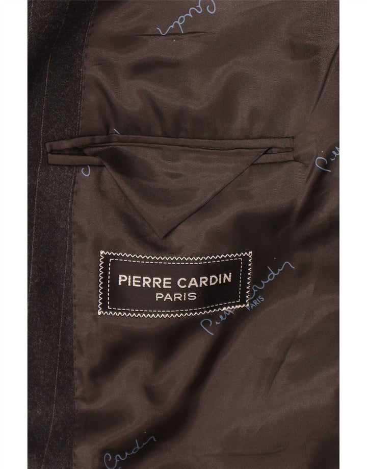 Pierre Cardin Herre dobbeltradet 2-delt jakkesæt UK 40 Large Grey Classic