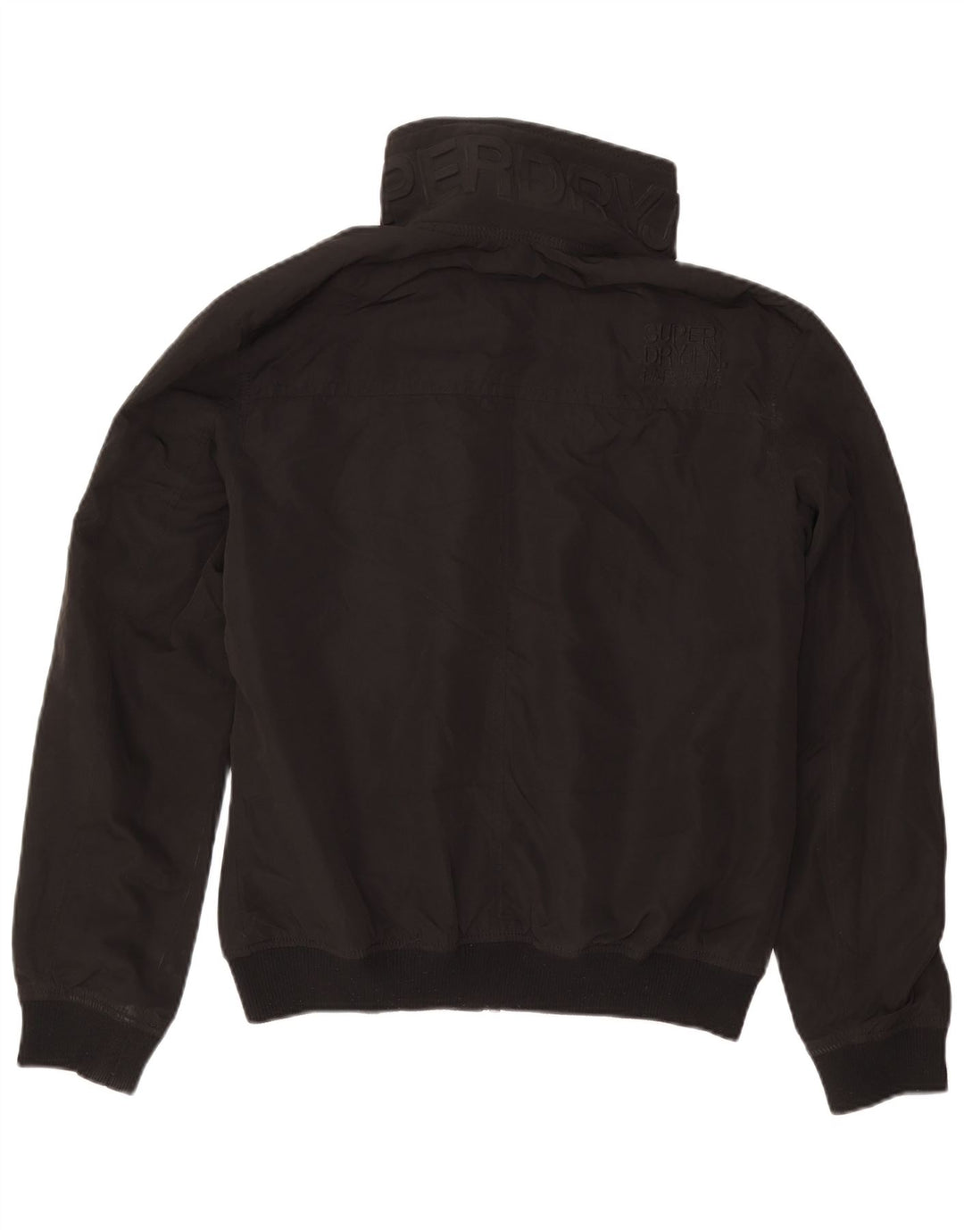 SUPERDRY Grafisk Bomberjakke til kvinder UK 18 XL Sort Polyester