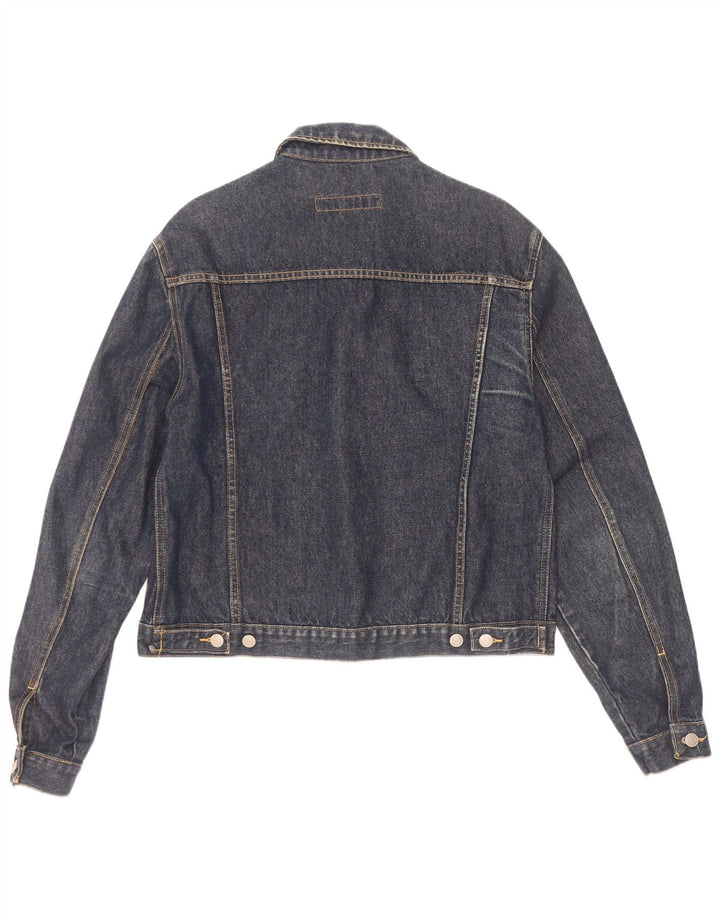 WPM Dame denimjakke UK 18 XL Marineblå Bomuld