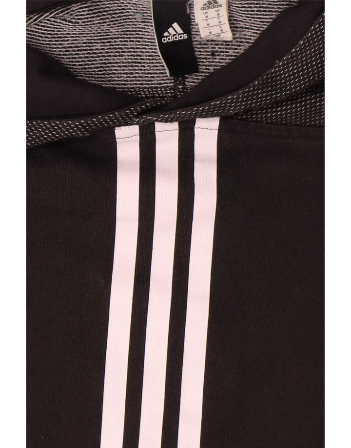 Adidas Herre hættetrøje Jumper Medium Sort Bomuld