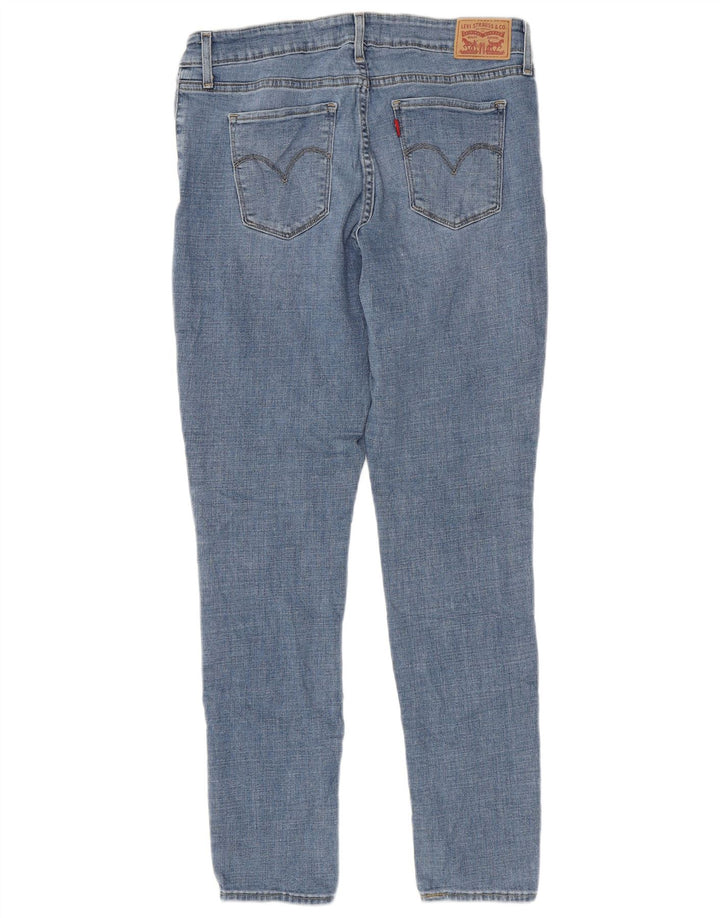 Levi's Dame 711 Skinny Jeans W32 L30 Blå Bomuld