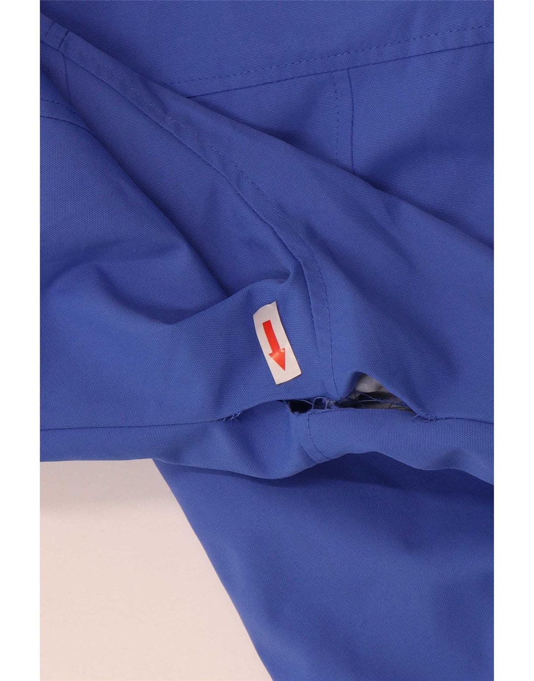 Crew Clothing Dame Regnjakke med hætte UK 16 Stor Blå Polyester