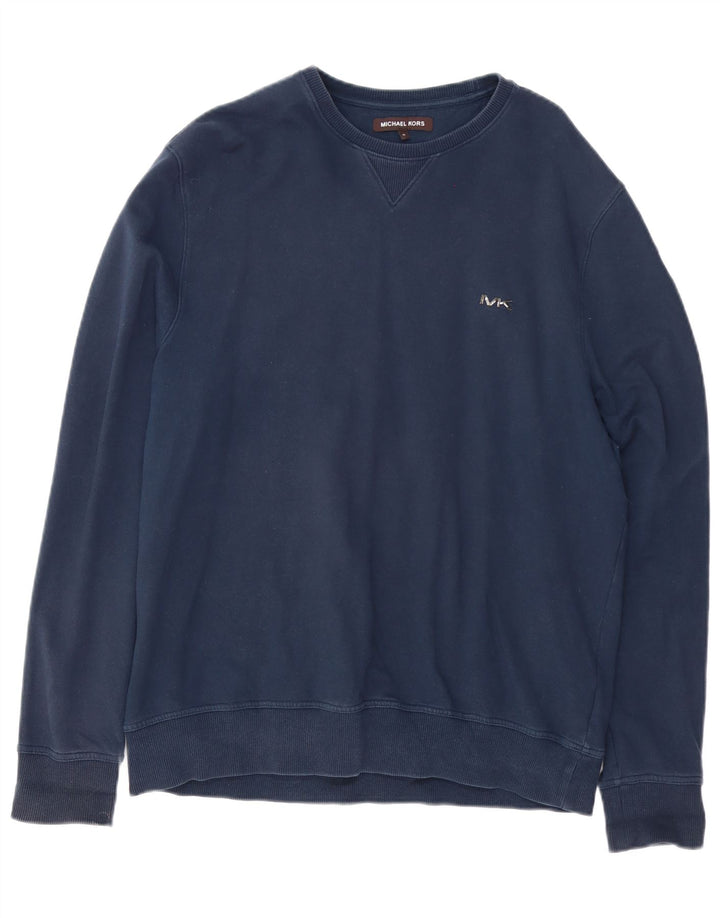 MICHAEL KORS Sweatshirt til mænd XL marineblå bomuld