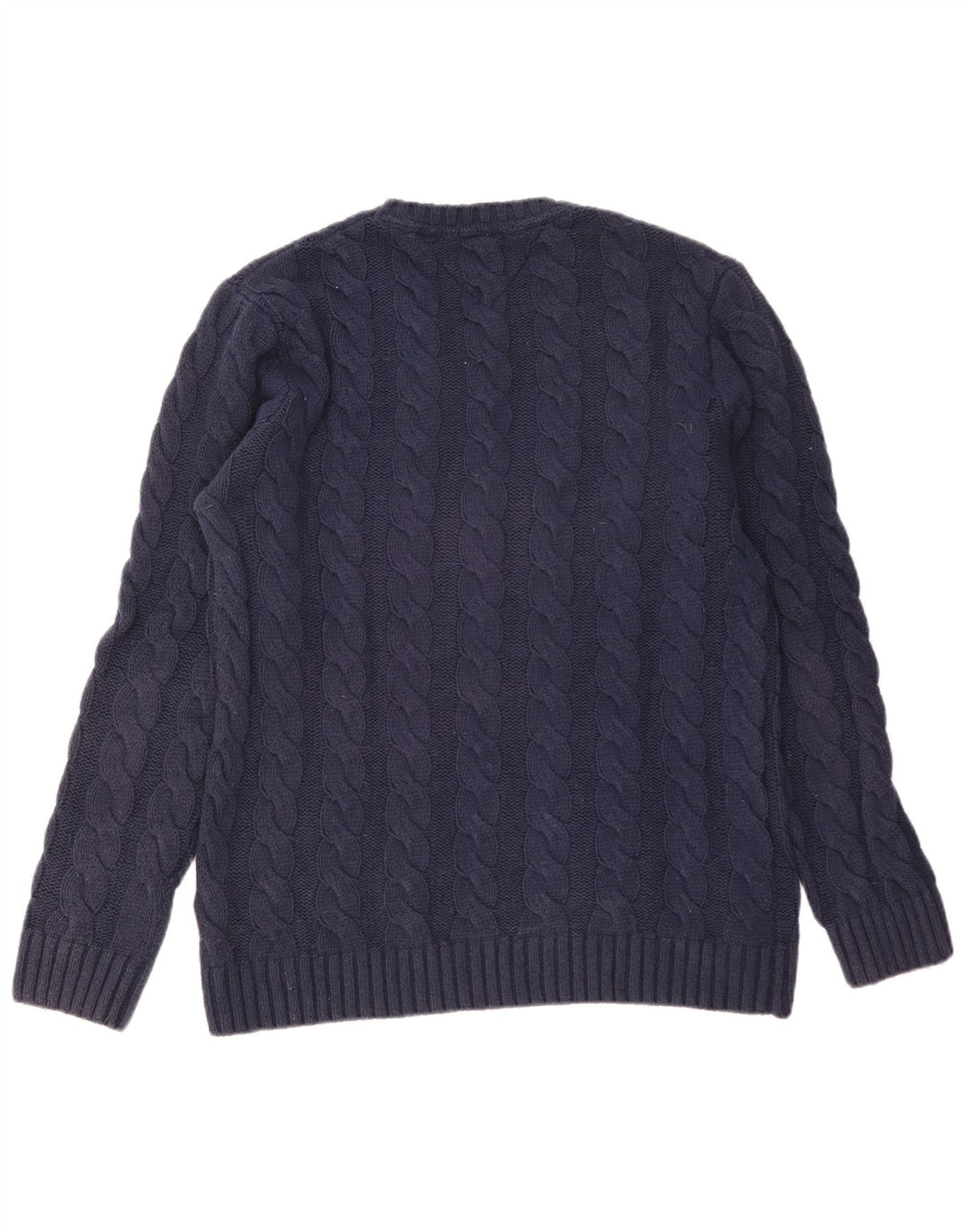 Tommy Hilfiger Herre Crew Neck sweater Medium Navy Blue Bomuld