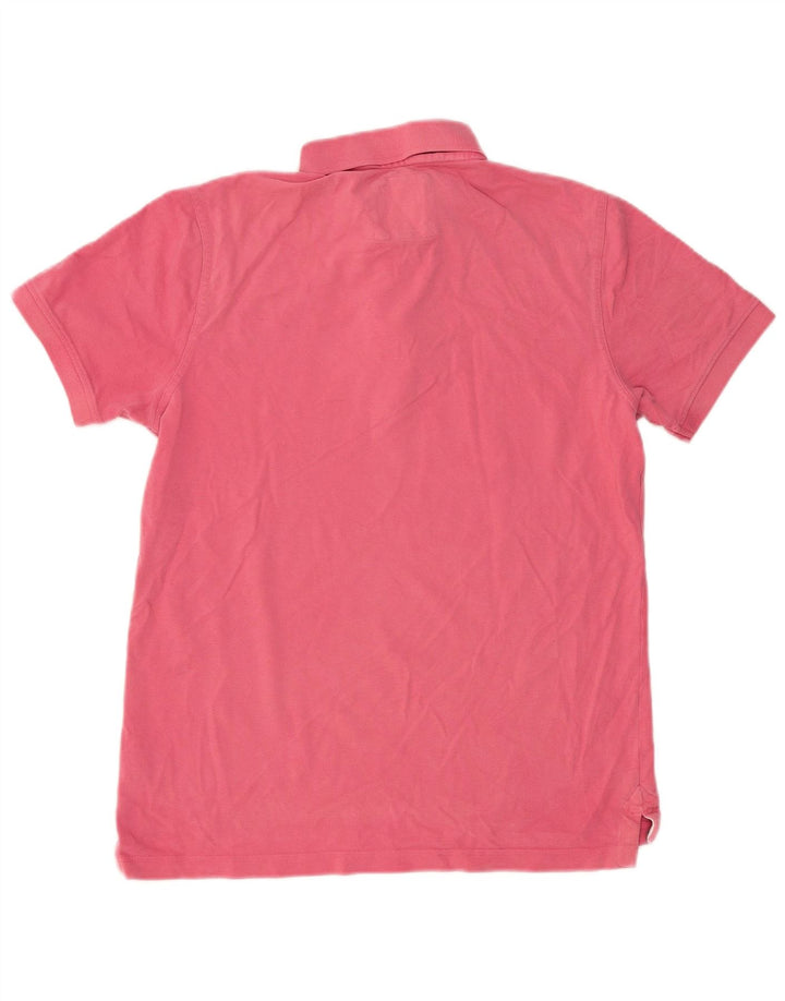 Besætningstøj Herre poloshirt Medium Pink Bomuld