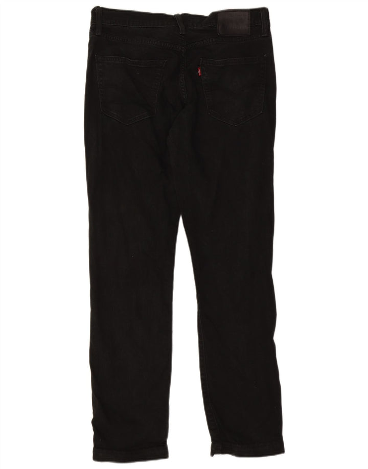 Levi's Herre 511 Slim Jeans W32 L30 Sort Bomuld
